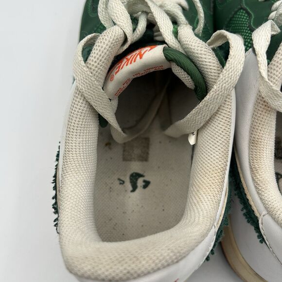 Nike Air Force 1 Low Men’s Size 10 Irish Miami Varsity Green Orange 488298-305 - Picture 7 of 16